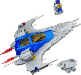 Classic Spacecraft Bricks Model Classic Space