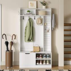 Coat Rack Set, Complete Hallway Wardrobe