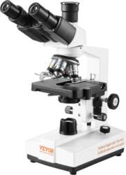 Compound Trinocular Microscope 40X-5000X Two-Layer Mechanical