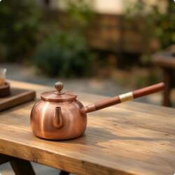 Copper Kettle Stovetop Tea WrappedHandle Water