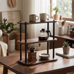 Countertop Storage Rack Compact Kitchen Counter
