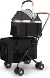 Detachable Double-layer Pet Stroller for Cat