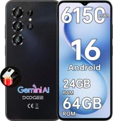 DOOGEE Note56X Android 16 Mobilais tālrunis