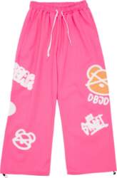 DOUBLE JD Bear Embroidery Wide String