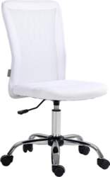 Ergonomic Office Chair Adjustable Height Chrome