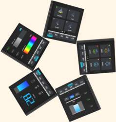 Graffiti TUYA 4 Smart Touchscreen Four-Way