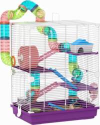 Hamster rodent cage 4 levels with