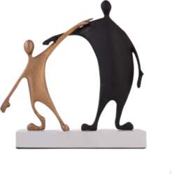 Human Figure Abstract Sculpture with Rectangular