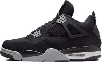 Jordan 4 Retro Black Canvas GS