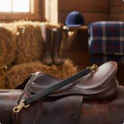 Leather Saddle Hold Strap Beginner Friendly
