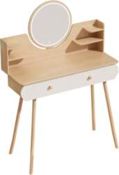 Makeup Vanity Desk with LED Lighted