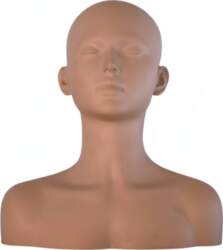 Massage Training Head Silicone Practice Model