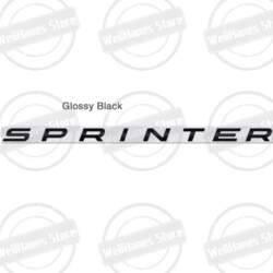 Metāla 3D Sprinter Logo Priekšējā pārsega