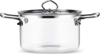 Modern High Borosilicate Glass Cooking Pot