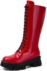 New Black Red Cross Strap Thick