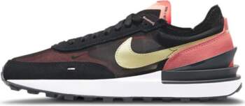Nike Waffle One Black Lime Ice