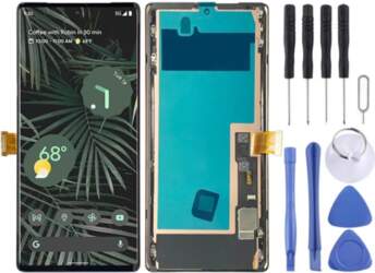 OLED materiāla LCD ekrāns Google Pixel