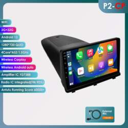 Ossuret 2 DIN Android Auto Radio