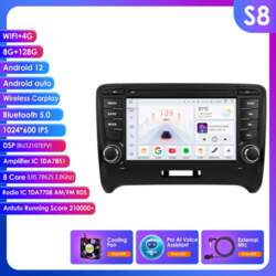 Ossuret RDS Auto Radio priekš TT
