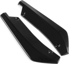Pair Rear Bumper Lip Wrap Angle