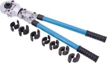 PEX pipe crimping tool with 9