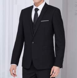 Plus Size Mens Casual Single Button