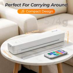 Portable Bluetooth A4 Thermal Printer for