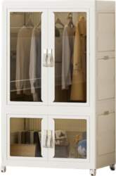 Portable Closet Storage Organizer Large Capacity