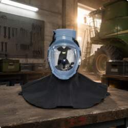 Powered CompleteFace Dust Facepiece Clear Visor