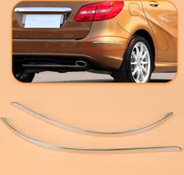Rear Left Right Side Chrome Bumper