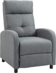 Recliner with Reclining Function, Extendable Footrest