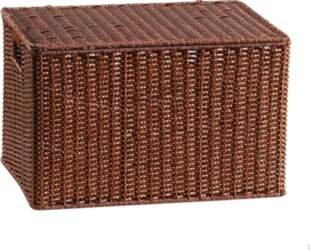 Rectangular Storage Basket with Lid Rigid