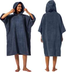 Sauna Changing Surfing Poncho Through Changing