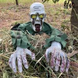 Scream Crawling ghost Decor with LED