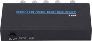 SDI 1 Input 4 Outputs Splitter