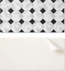 Self-Adhesive Patterned Vinyl Tile Set for