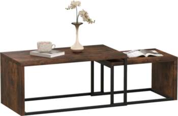 Set of 2 Coffee Tables, Sofa
