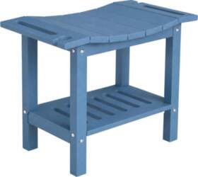 Shower Stool with Storage Shelf Two-Tier