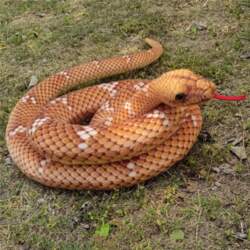 Simulācijas čūska liela Python viltus čūska
