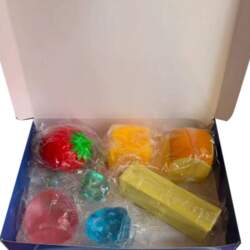 Slow Rebound Squeeze Decompression Toy 8pcs