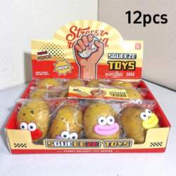 Soft Squishy Potato Stress Relief Decor