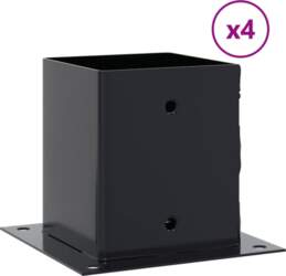 Square Post Base 4 pcs 101