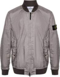 Stone Island Logo Patch Jacket Dove