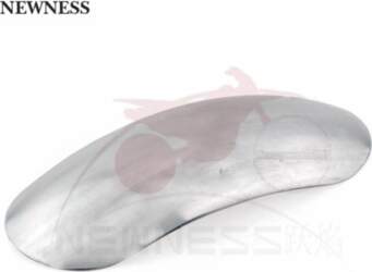 Universal Unpainted Silver 340MM Long Front