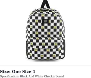 Vans SpongeBob, Collaboration Polyester Backpack Regular