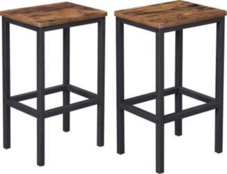 VASAGLE Bar Stools, Set of 2