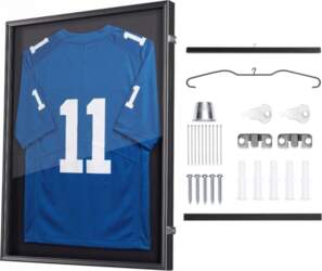 VEVOR Jersey Frame Display Case, 90