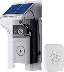 Waterproof Visual Intercom Doorbell Solar Power