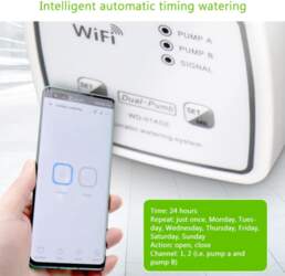 Wifi Double Pump Smart Watering System