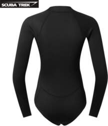 Womens 2mm Full Coverage Long Sleeve